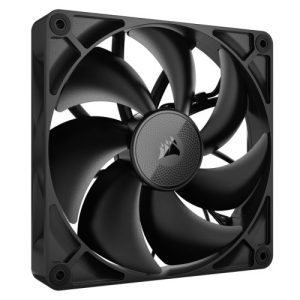 Corsair iCUE LINK RX140 14cm PWM Case Fan, Magnetic Dome Bearing, 1700 RPM, Black, Single Fan Expansion Kit - Image 1