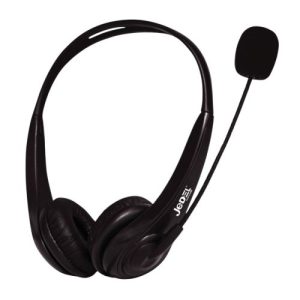 Jedel SH-712 USB Noise Cancelling Headset with Boom Microphone, In-line Controls - Image 1