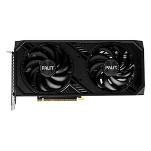 Palit RTX4070 DUAL OC,12GB DDR6, HDMI, 3 DP, 2505MHz Clock, Overclocked, RGB Lighting - Image 1