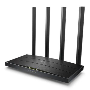 TP-LINK (Archer C80) AC1900 (600+1300) Wireless Dual Band GB Cable Router, 4-Port, 3x3 MIMO, MU-MIMO - Image 1