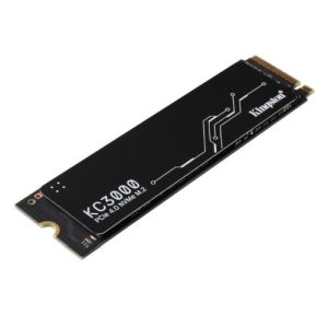 Kingston 512GB KC3000 M.2 NVMe SSD, M.2 2280, PCIe4, 3D TLC NAND, R/W 7000/3900 MB/s, 450K/900K IOPS, Aluminium Heatspreader - Image 1